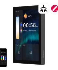 SONOFF NSPanel Pro 120 viedais vadības panelis ir WiFi/Bluetooth/ZigBee (melns)