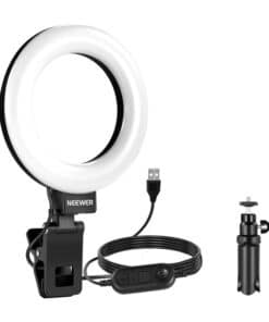 Neewer BR60 5" clip-on ring light / desk stand