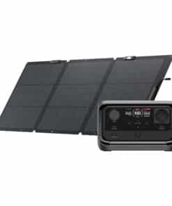 Set: EcoFlow River 3 Plus power station + 160W photovoltaic panel.