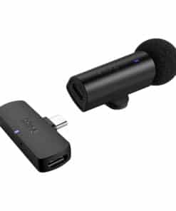 Fifine M6 USB-C wireless tie microphone (black)