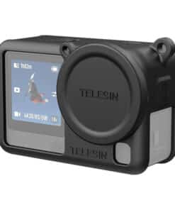 Telesin Silicone Protective Case for DJI Osmo Action 6 (Black)