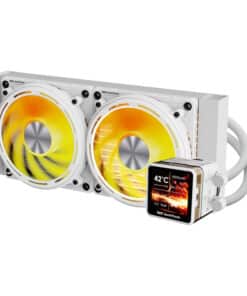 Water cooling for the processor DE240 (white)
