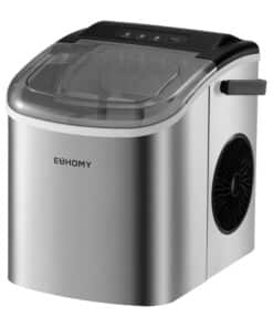 Euhomy IM001 ice cube maker, 1.2 l, 12 kg (silver)