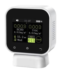4-in-1 indoor air quality monitor Formaldehyde detector with touch screen FNIRSI SFD-02