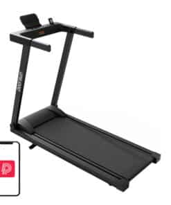 DeerRun A1 Pro Move + folding electric treadmill (black)