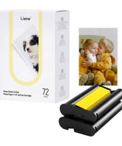 Liene PixCut 4x6" printer paper, 72 sheets
