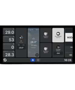 6.95" Shelly Wall Display X2i WiFi/BLU vadības panelis (melns)