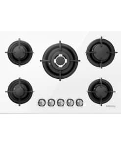 ISEASY MGBG-775 gas hob with 5 burners (white)