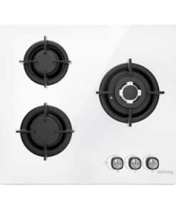 ISEASY MGBG-603 gas hob, 3 burners (white)