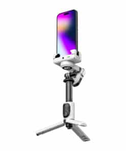 AOCHUAN M1 Pro Gimbal with RGB Lighting (White)