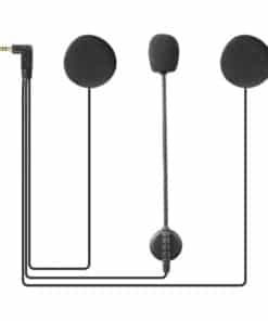 Motorcycle helmet headset with 3.5 mm plug for V6pro+ EJEAS HIFI-M intercom