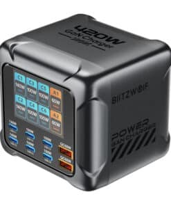 Blitzwolf BW-S33 420W Lādētājs, 8 Porti