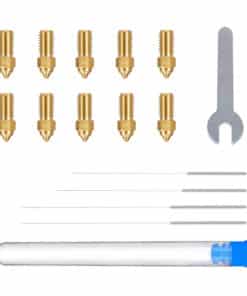 ELEGOO Neptune 4 / 4 Pro Brass Nozzle Set (0.2 mm x2, 0.4 mm x4, 0.6 mm x2, 0.8 mm x2)