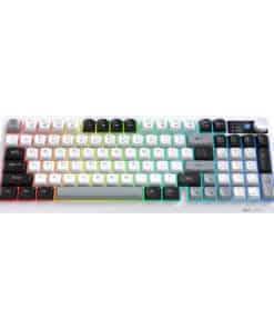 Onikuma MT902 2.4G Gaming Keyboard (Black and White)