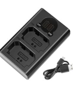 NEEWER DL-FZ100 Dual Battery Charger for NP-FZ100-S Batteries