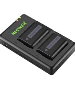 Set of 2 Sony replacement batteries and a NEEWER NP-FW50 charger