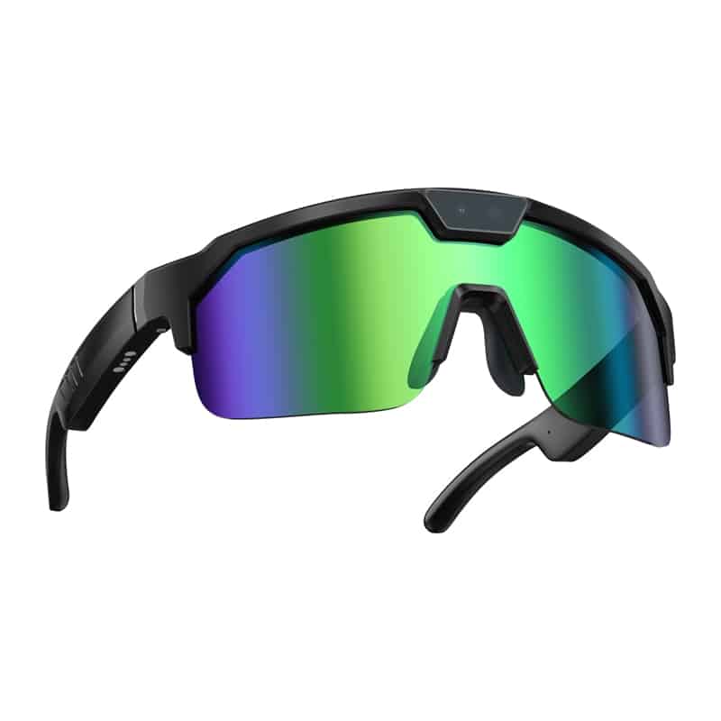 ZEBLAZE Q01 Green AI Sports Sunglasses - attēls 3